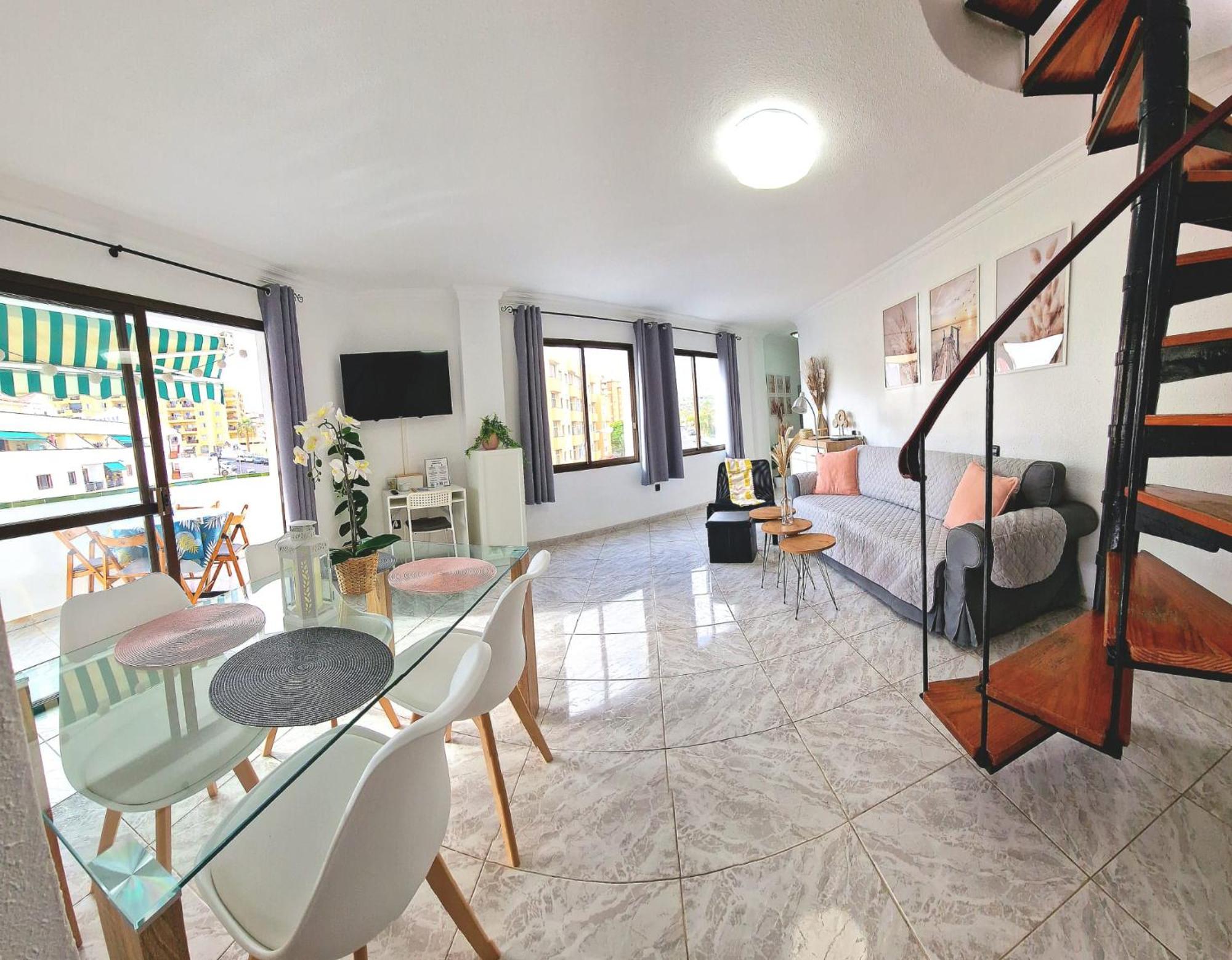 شقة Duplex Los Cristianos Beach المظهر الخارجي الصورة